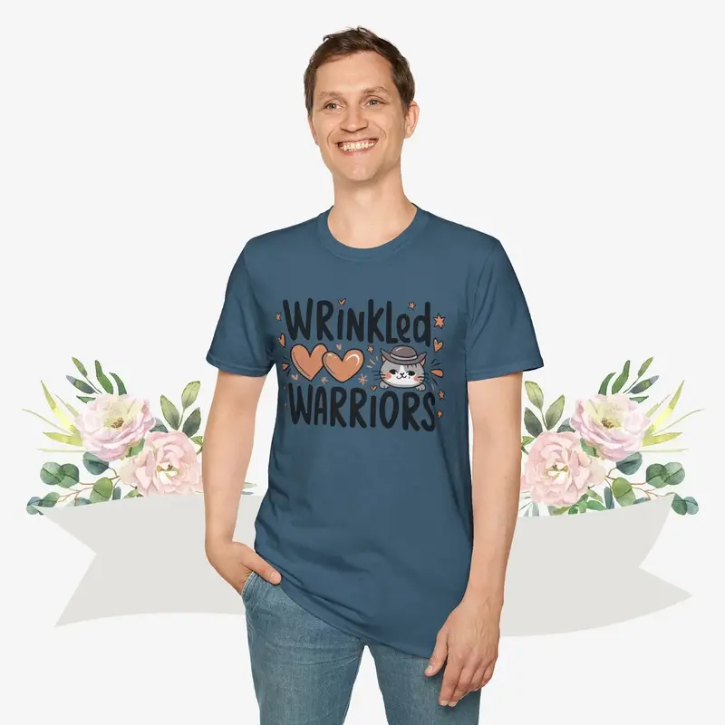 Wrinkled Warriors Cotton Men Tee 25