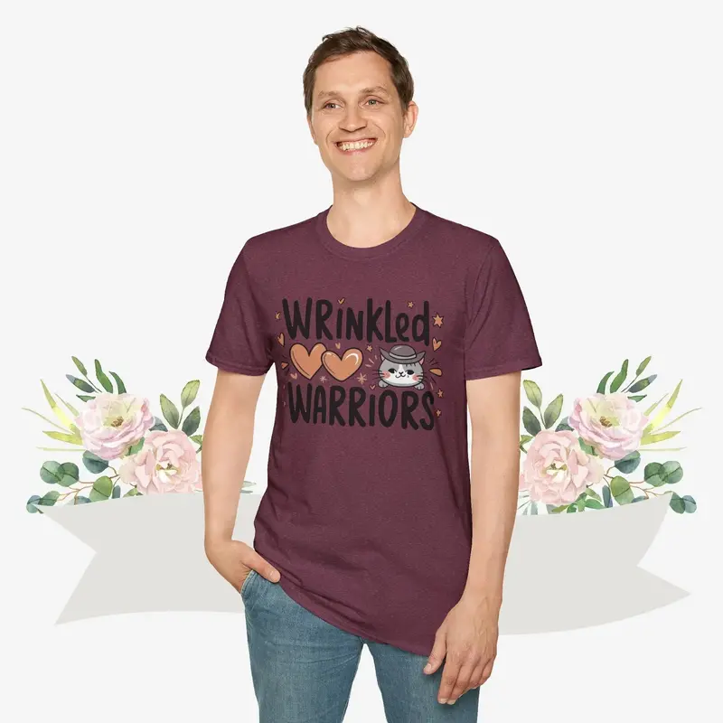Wrinkled Warriors Cotton Men Tee 26