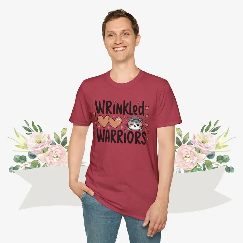Wrinkled Warriors Cotton Men Tee 27