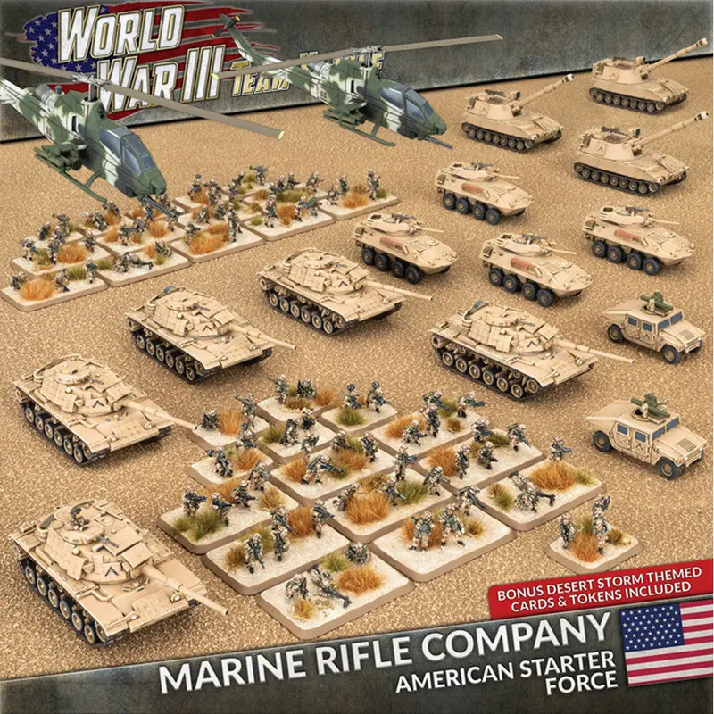Wwiii Team Yankee: American Starter Force - Marine Rifle Company (Limited Run) 1