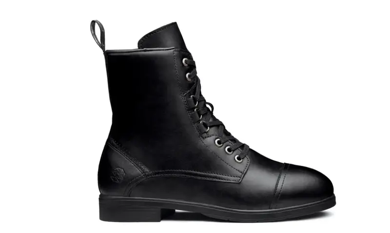 Xena Spice Women's Steel Toe Work Boot-Black 1
