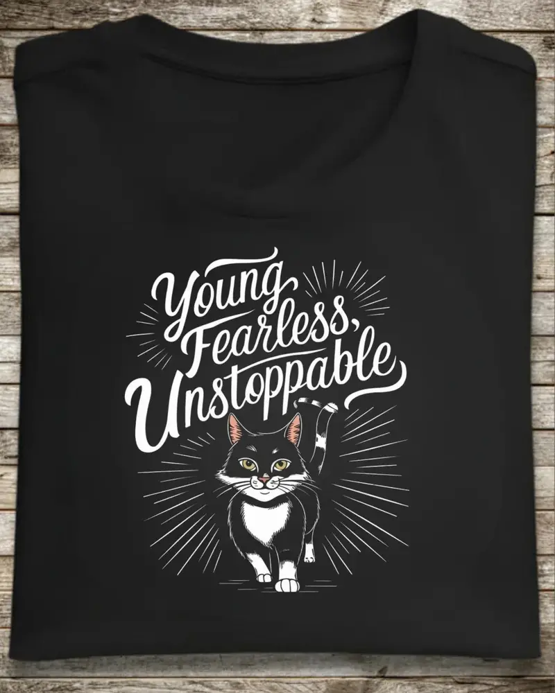 Youth Fearless Unstoppables  Cotton T-Shirt 1