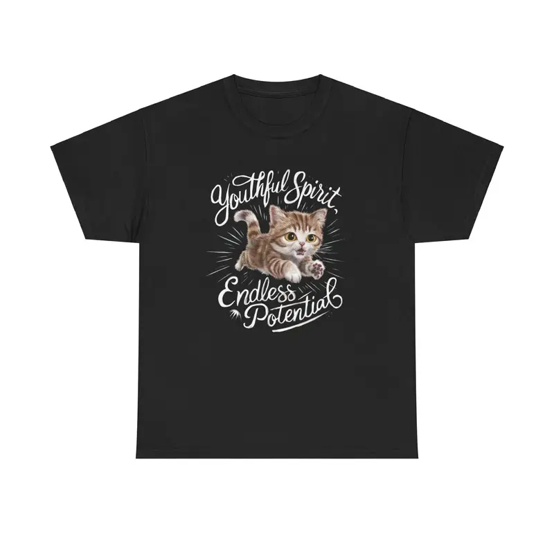 Youthful Spirit Endless Potentials Youth Cotton T-Shirts 5