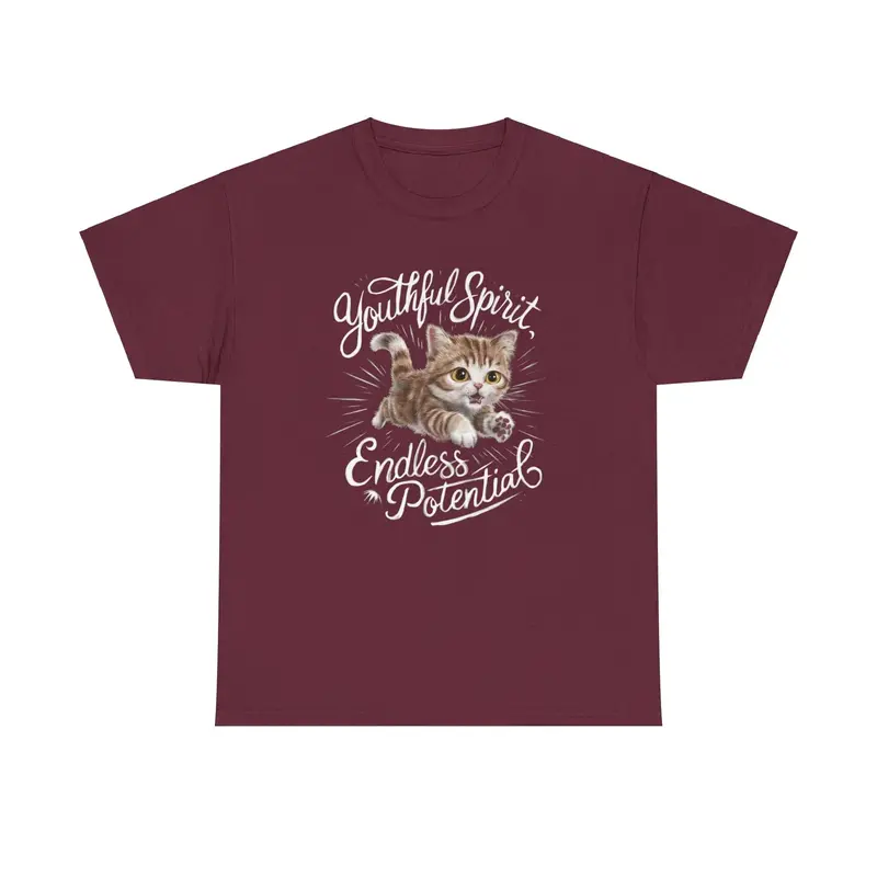 Youthful Spirit Endless Potentials Youth Cotton T-Shirts 6