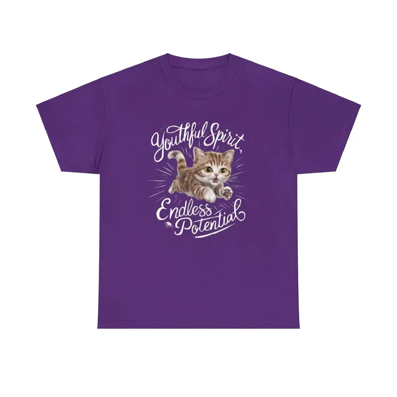 Youthful Spirit Endless Potentials Youth Cotton T-Shirts 8