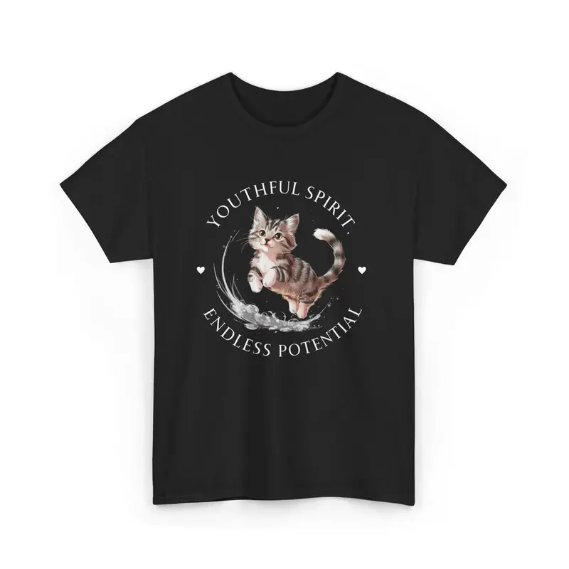 Youthfull Spirit Endless Potential Cotton T-Shirt 1