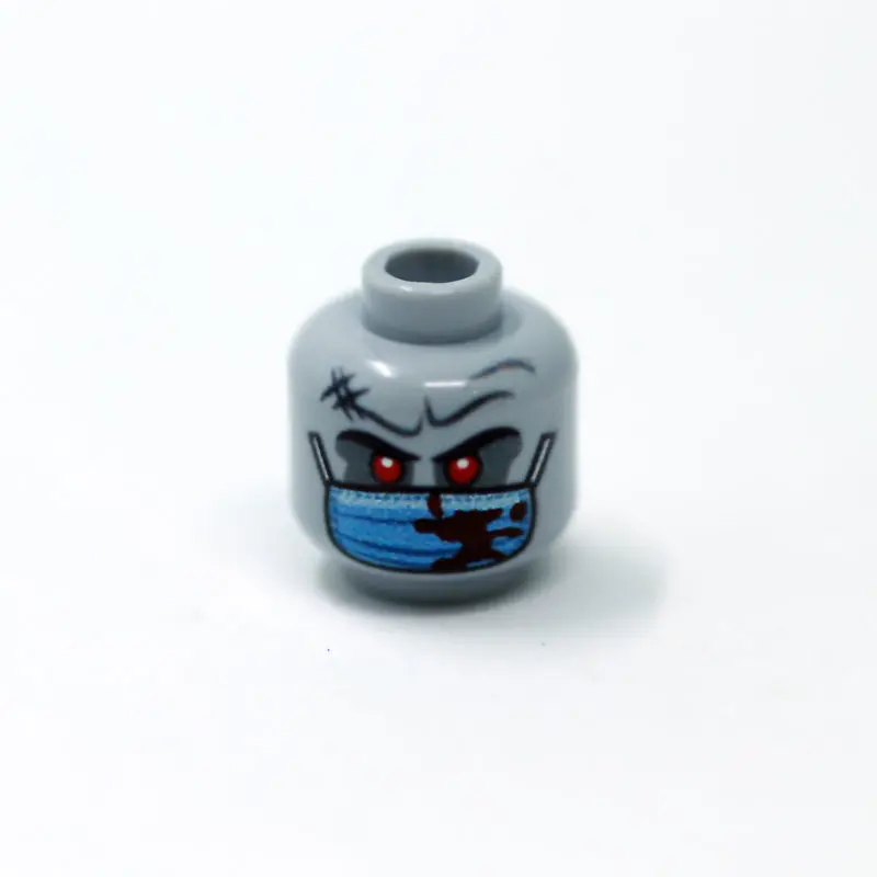Zombie - Male - Bloody Blue Mask - 54 2