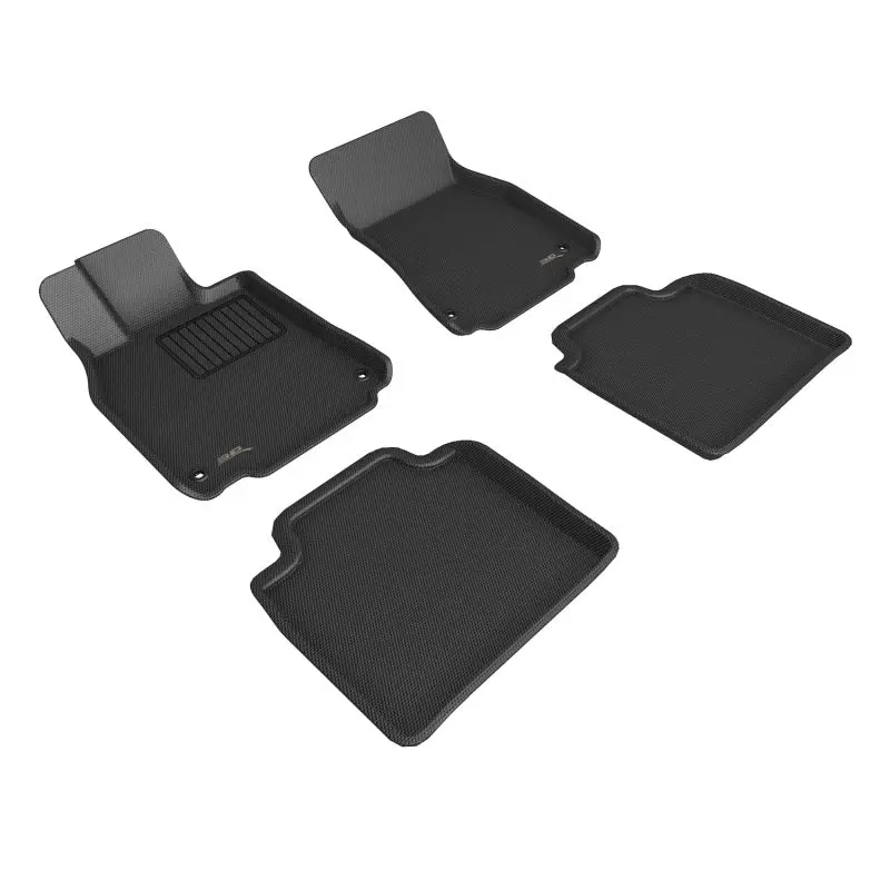 3D Maxpider Kagu Floor Mats – Black, Custom Fit For 2013–2017 Lexus Ls 460L (R1/R2 Rows) 1