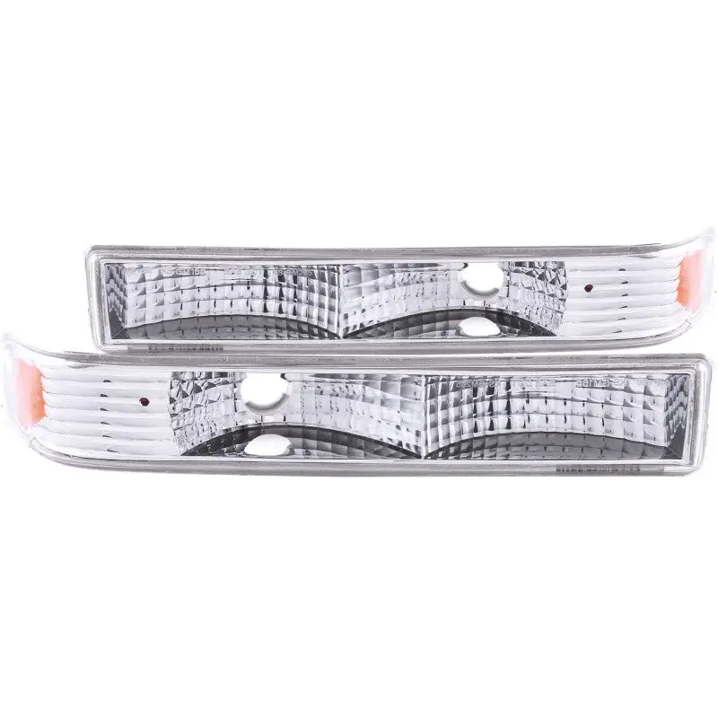 Anzo Euro-Style Chrome Parking Lights For 1998–2005 Chevrolet S-10 1