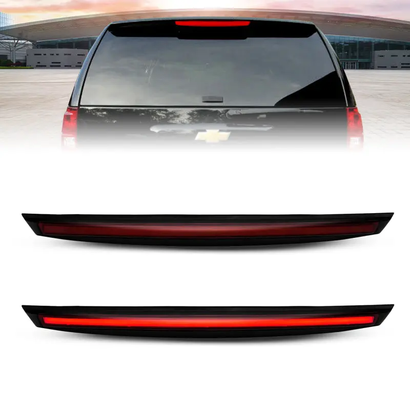 Anzo Led Third Brake Light Assembly For 2007–2014 Chevrolet Suburban 1500 – Black Housing, Smoked Lens, Integrated Spoiler 1