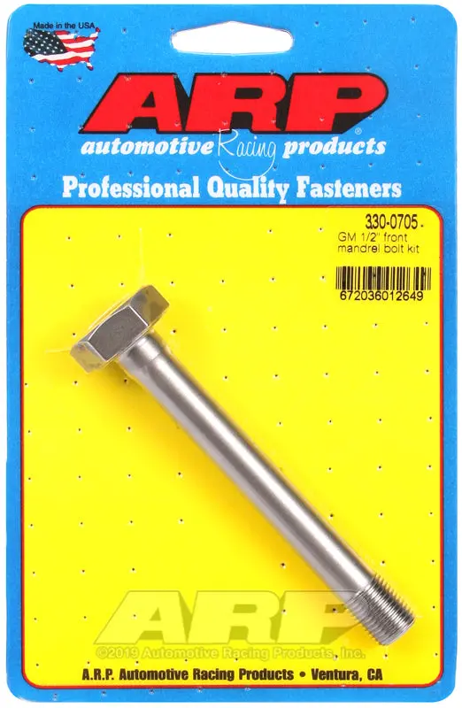 Arp 1/2" Front Mandrel Bolt – Precision-Forged Steel For Gm Applications 1