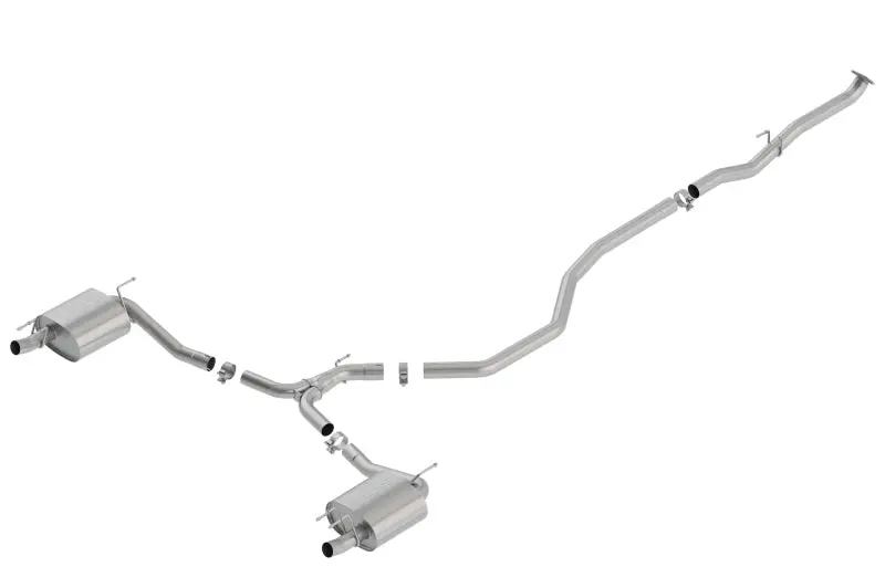 Borla S-Type Cat-Back Exhaust System For 2018–2019 Honda Accord Sport 2.0L Turbo (Fwd, 4-Door) 1