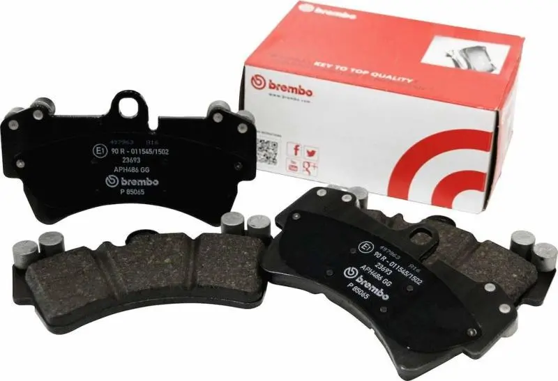 Brembo Front Ceramic Brake Pads For 2016–2019 Buick Cascada – Nao Premium Oe Equivalent 1
