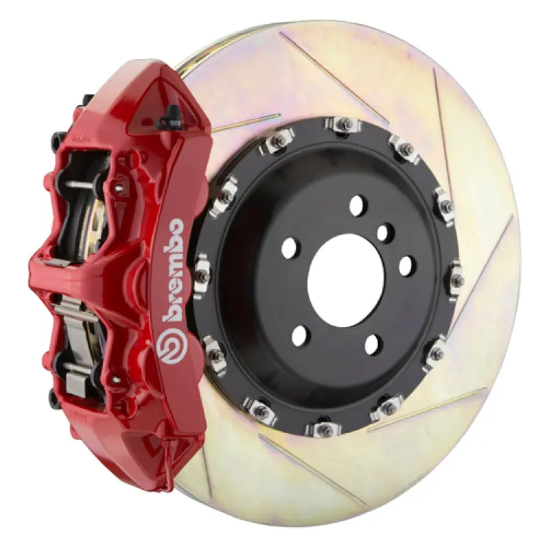 Brembo Gt Big Brake Kit For 2012–2014 Mercedes-Benz Ml550 – Front, 6-Piston Calipers, 411X34Mm Two-Piece Slotted Rotors 1