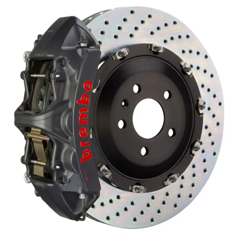 Brembo Gts Big Brake Kit For 2010–2015 Camaro Ss & 2012–2015 Zl1 – Front 6-Piston Calipers With Drilled 405X34Mm Two-Piece Rotors 1