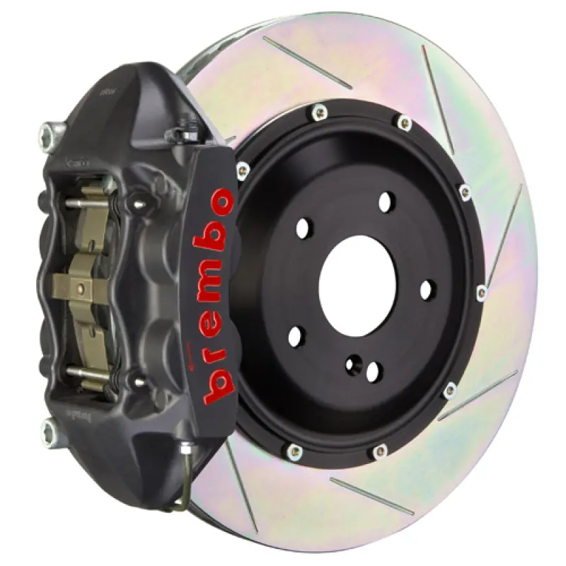 Brembo Rear Big Brake Kit For 2008–2009 Pontiac G8 Gts – 4-Piston Calipers, Slotted 345×28Mm Two-Piece Rotors 1