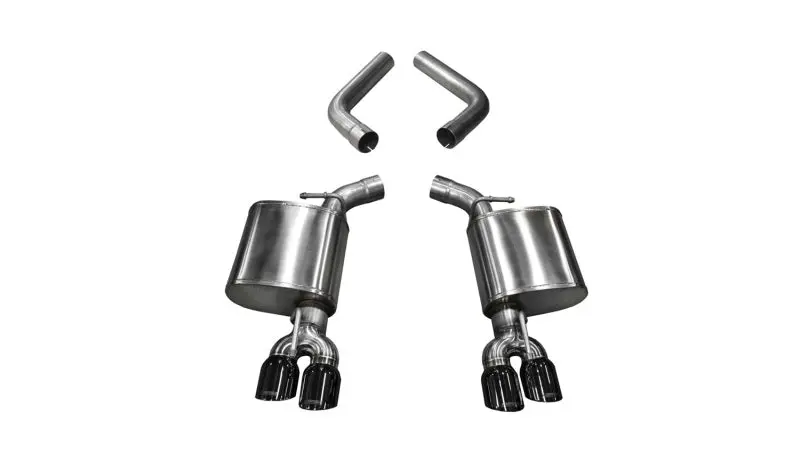 Corsa Sport Axle-Back Exhaust For 2015–2019 Dodge Challenger (5.7L & 6.4L) – Black Finish W/ 3.5" Tips 1