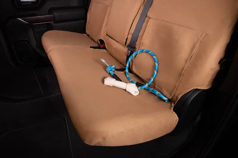 Covercraft Tan Polycotton Custom Seat Covers For 1993 Jeep Cherokee Front Row 2