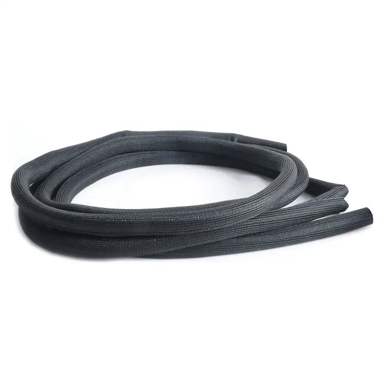 Dei Split Wire Sleeve (Easy Loom) – 25Mm (1") Diameter X 100Ft, Black Braided Protection 1