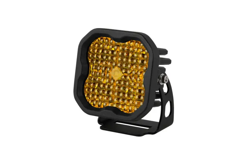 Diode Dynamics Ss3 Pro Abl Yellow Flood Led Light – Single Unit, Standard Beam Pattern 1