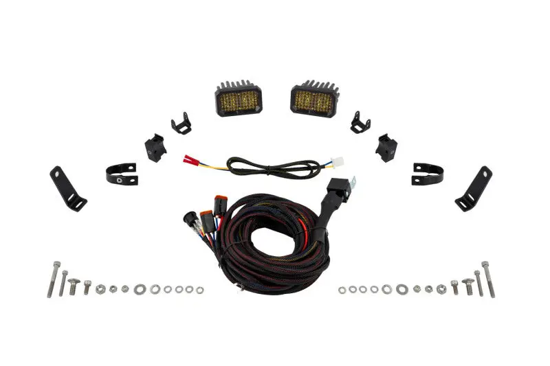 Diode Dynamics Stage Series 1" Roll Bar Chase Light Kit – Ssc2 Sport, Yellow (Pair) 1
