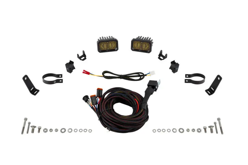 Diode Dynamics Stage Series Ssc2 Roll Bar Chase Light Kit – 1.875-Inch, Sport Yellow (Pair) 1
