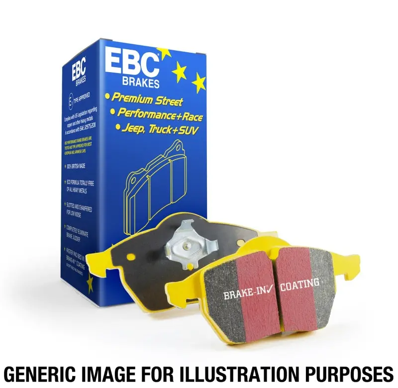 Ebc Yellowstuff Rear Brake Pads For 2018+ Honda Accord Ex Sedan With 1.5L Turbo Engine 2