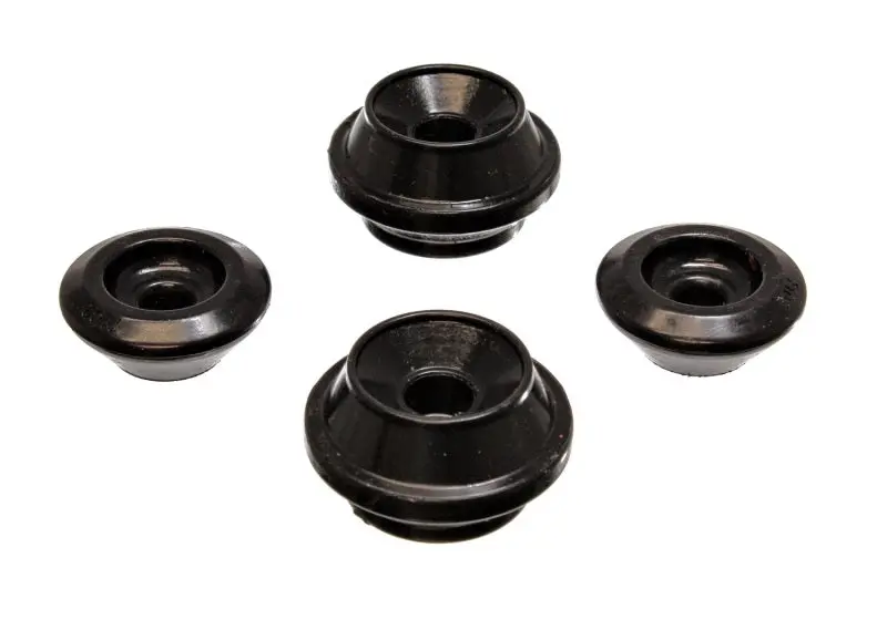Energy Suspension Rear Strut Tower Bushings For 1993–1999 Vw Golf Iii, Jetta Iii & Gti – Black Polyurethane Set 2
