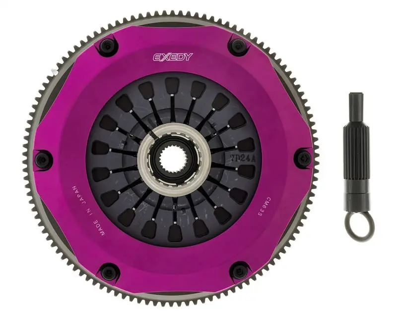 Exedy Twin-Organic Clutch Kit For 2008–2015 Mitsubishi Lancer Evolution X – 4B11T 2.0L Turbocharged Engine Compatible 2