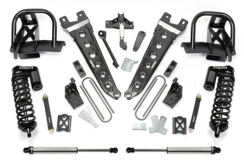 Fabtech 6-Inch Radius Arm Lift System For 2008–2010 Ford F-250 4Wd – Includes Dual-Height Shocks & Rear Dls 1