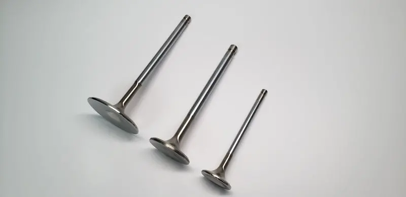 Ferrea S-Flo+ Performance Intake Valves – 2.19" Diameter, Hollow Stem, 12° Seat, .050" Oversize – Set Of 8 (Ford/Chevy/Chrysler) 2