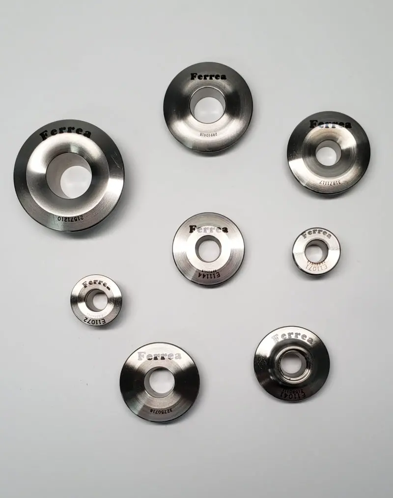 Ferrea Titanium Valve Spring Retainer – 7-Degree Included Angle, Lightweight Single Unit For High-Rpm Engines 1