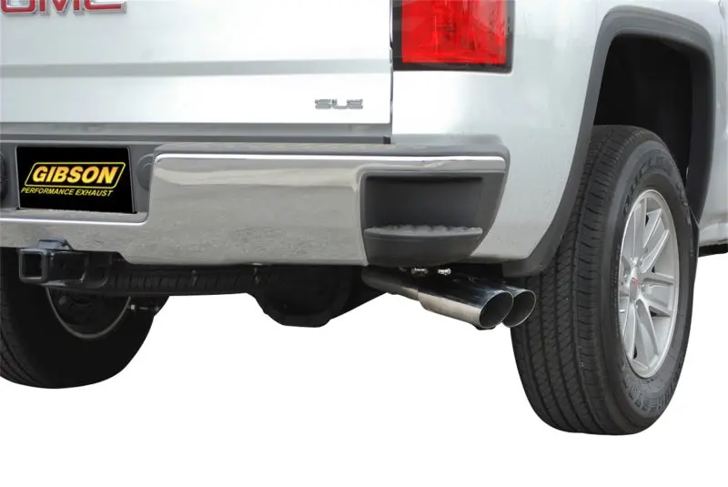 Gibson 15-18 Chevrolet Silverado 1500 Ls 5.3L 3In/2.25In Cat-Back Dual Sport Exhaust - Aluminized 2