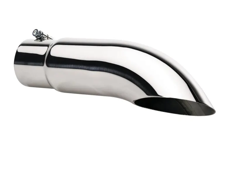 Gibson Stainless Steel Turn-Down Slash-Cut Exhaust Tip — 3-Inch Od, 2.5-Inch Inlet, 12-Inch Length 1