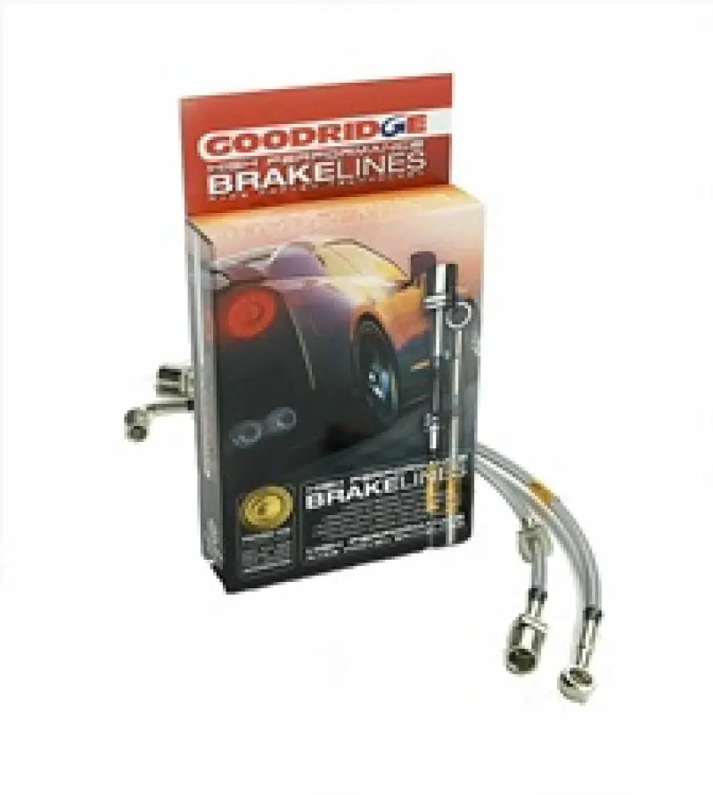 Goodridge Stainless Steel Brake Line Kit For 1992–1997 Honda Accord (Includes Abs-Compatible Rear Lines) 2