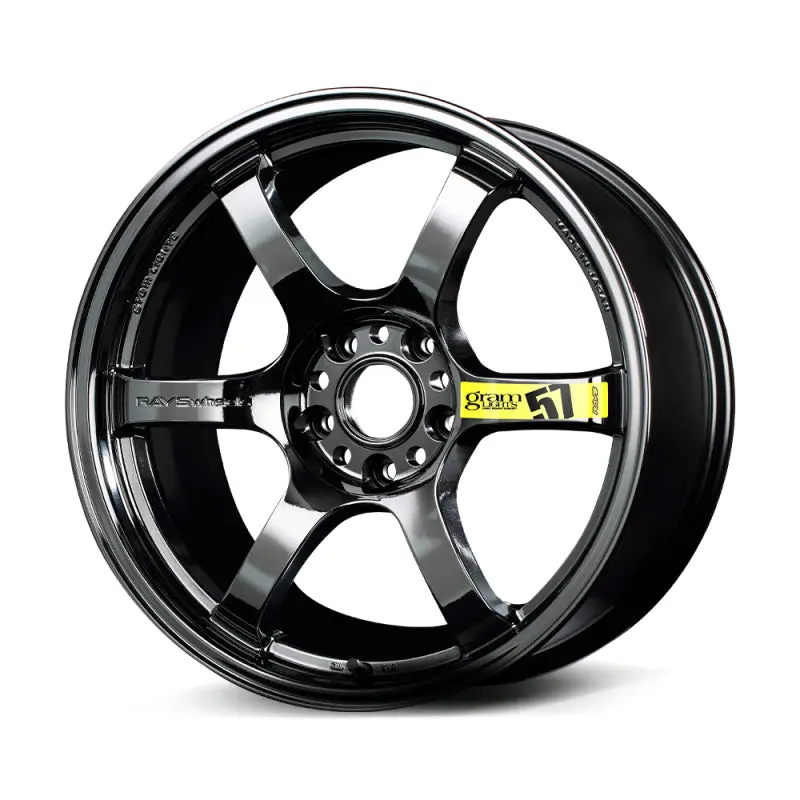 Gram Lights 57Dr Limited Edition 19-Inch X 9.5-Inch Forged Alloy Wheel – Rays Black Metal Coat Finish 1