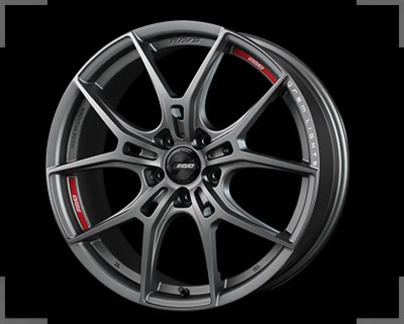Gram Lights 57Fxz Forged Alloy Wheel – 18X8.0", +45 Offset, 5X112 Pcd, Matte Graphite With Machined Face 1