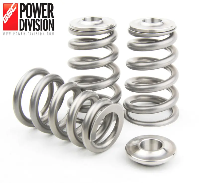 Gsc Power Division Conical Valve Spring & Titanium Retainer Kit For Toyota 2Jz Engines 1