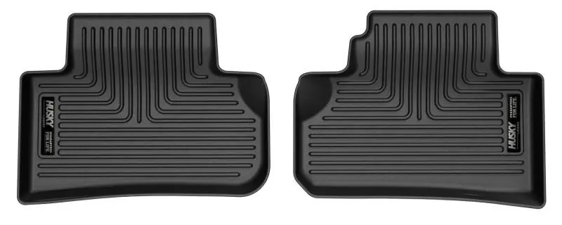 Husky Liners X-Act Contour Black Rear Floor Liners For 2018–2024 Audi Q5 & Sq5 1