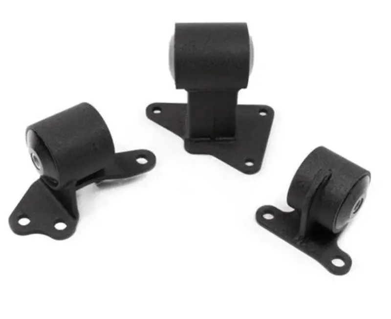 Innovative F-Series Black Steel Motor Mounts With 75A Bushings For 1990–1993 Honda Accord (Auto Trans) 1
