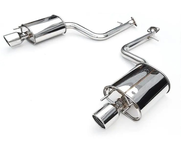Invidia Q300 Cat-Back Exhaust System – 76Mm Stainless Steel, Full-Turbo Back For 2002–2007 Subaru Wrx/Sti 1