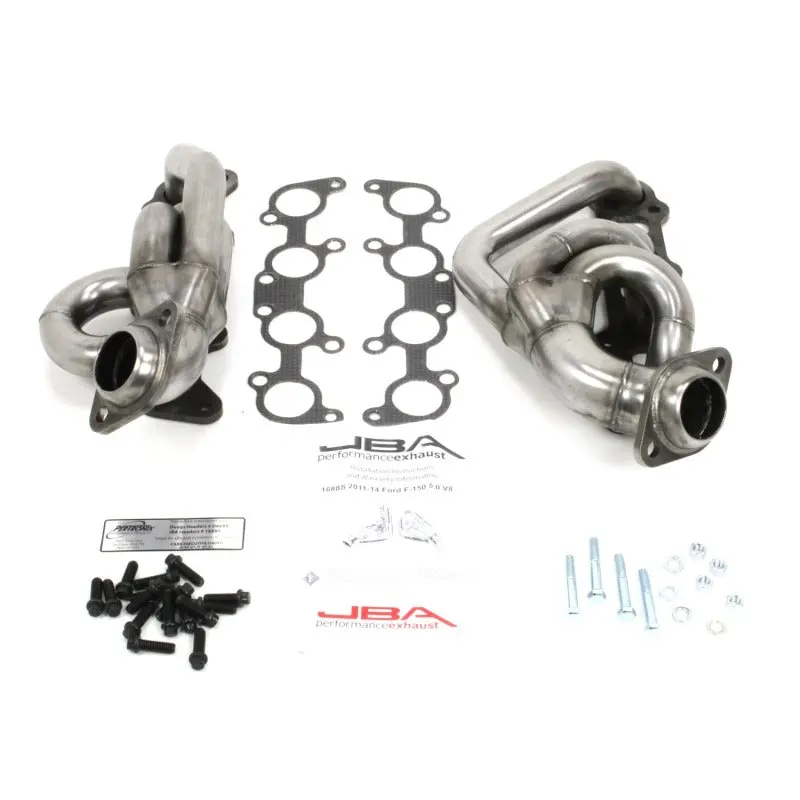 Jba Cat4Ward Stainless Steel Headers For 2011–2014 Ford F-150 5.0L Coyote (1-5/8" Primary Tubes) 1