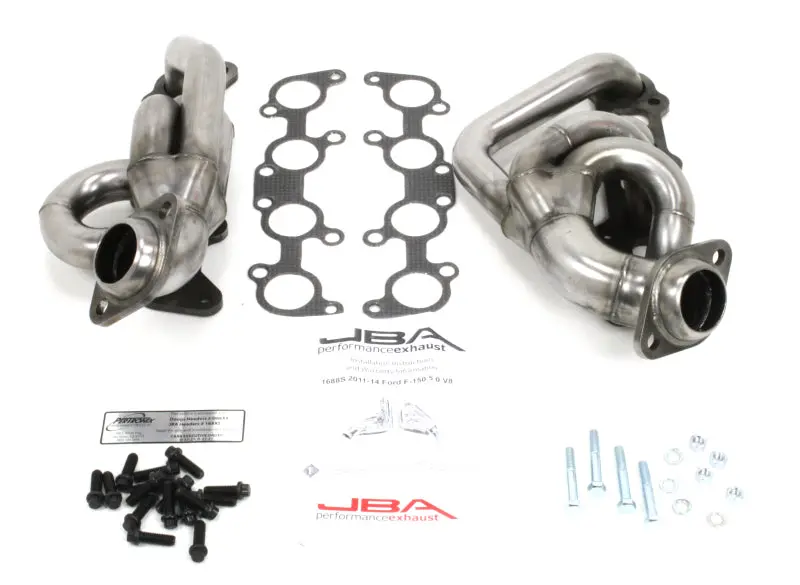 Jba Cat4Ward Stainless Steel Headers For 2011–2014 Ford F-150 5.0L Coyote (1-5/8" Primary Tubes) 2