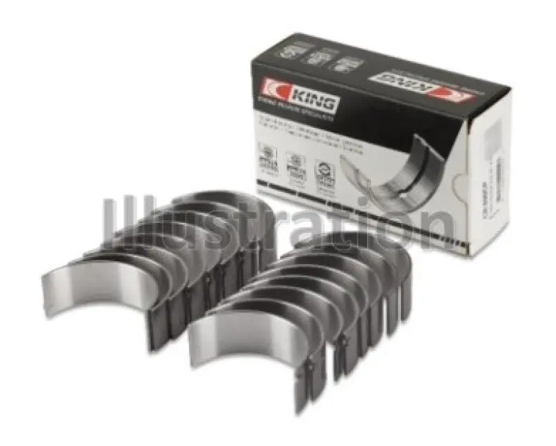 King Engine Bearings Connecting Rod Set For Gmc 281 Engine – +0.25Mm Oversize 1