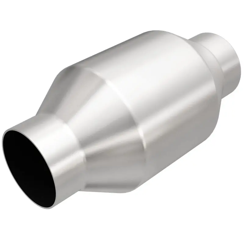 Magnaflow Universal Catalytic Converter – 2.5" Inlet/Outlet, Center-Outlet Round Design 2