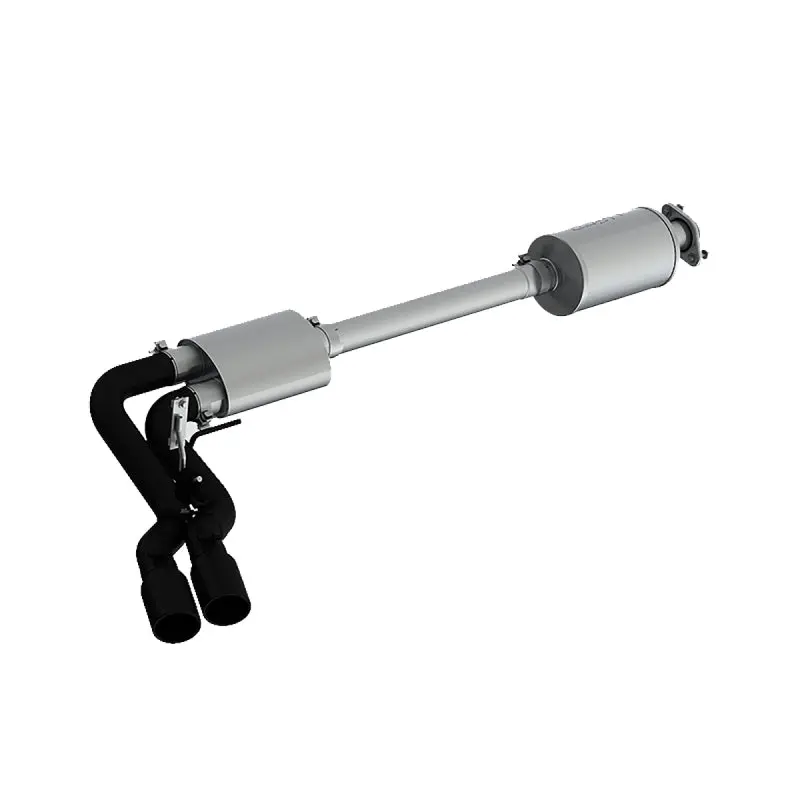 Mbrp Cat-Back Exhaust System – Dual Outlet, 4" Tip, Black Coated, Fits 2015–2020 Ford F-150 (Pre-Axle Configuration) 1