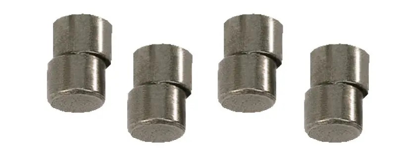 Moroso Offset Cylinder Head Dowels – .030" Steel Set For Chevrolet Big Block Engines (4-Pack) 1