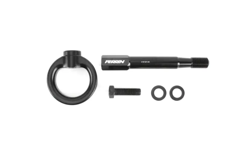 Perrin Rear Tow Hook Kit – Durable Black Hardware For Subaru Brz/Toyota 86/Scion Frs (2013–2020 & 2022) 1
