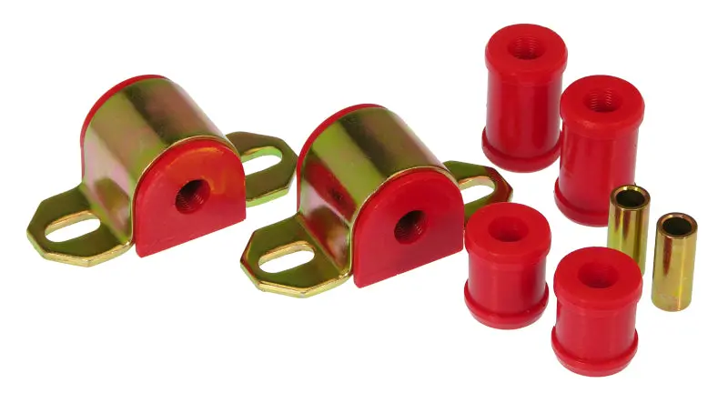 Prothane Rear Sway Bar Bushings For 1967–1981 Chevrolet Camaro & Firebird – 9/16-Inch 2-Bolt, Red 1