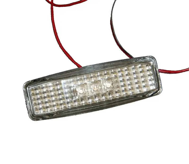 Putco Clear Led Fender Marker Lights For 1994–1998 Dodge Ram Dually Trucks 1